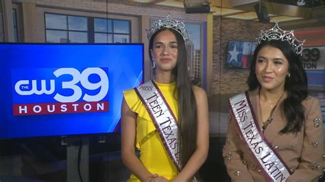 miss texas latina pageant organization crowns two new winners cw39 houston youtube