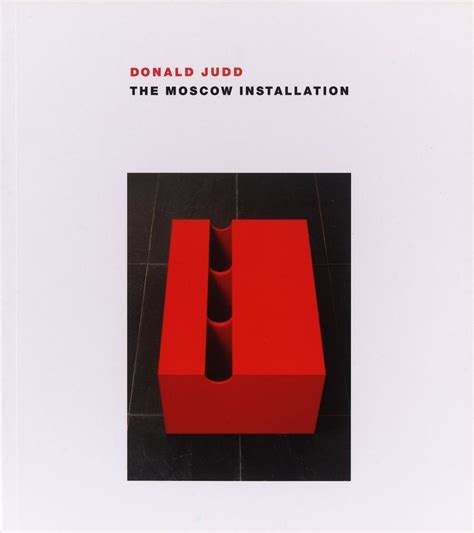 Donald Judd Publications Galerie Gmurzynska