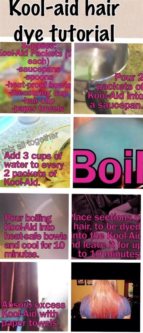 Diy Hair Dye Kool Aid What To Do This Week With Images Kool Aid