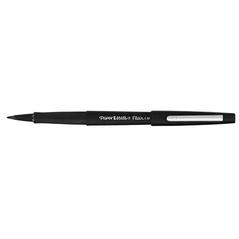 Paper Mate Black Flair Pen Original Felt Tip Medium