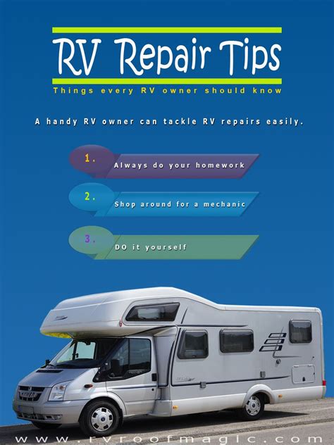 Let the pros at rv roof repair florida replace your rv flooring. RV Repair Tips - Things every RV owner should know | Rv roof repair, Rv repair, Repair