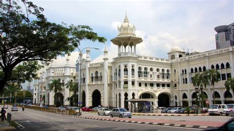 It has tall minarets and arches that. KUALA LUMPUR, November 14, 2013: Timelapse Of The Old ...