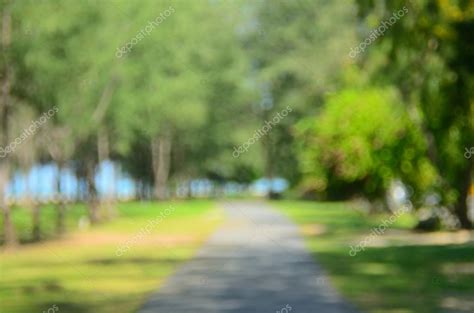 Blur Nature Green Park Abstract Background Stock Photo By ©tonktiti