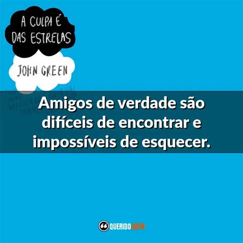 Frase Do Livro A Culpa é Das Estrelas