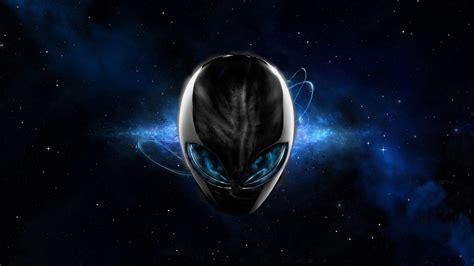 Alienware Dark Blue Space Desktop Wallpaper