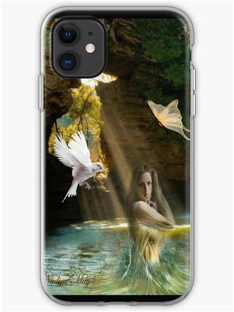 Pure Waterfall Iphone Case And Cover By Nadinemay Redbubble