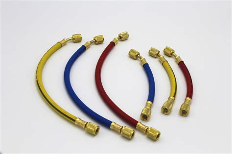 60 Inch Premium Flexible Refrigerant Hose With Anti Blow Back Fitting