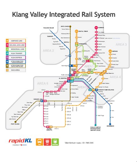 Future Kl Map With Mrt Lrt Extension