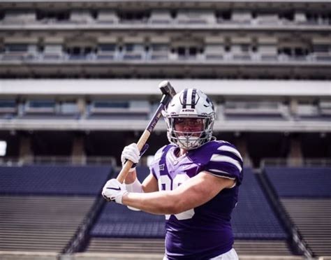 Kansas State Wildcats Football Recruiting Asher Tomaszewski Chicago Mt