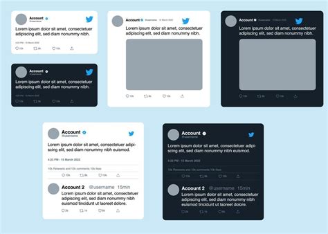 Twitter And Redit Comment Template