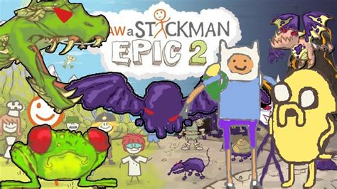Experience stickman in a whole new way, and defeat the evil ink once and for all! Draw a stickman epic 2 All Boss Fight Gameplay - Finn and ...