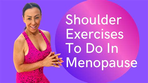 shoulder exercises to do in menopause kick start fat loss