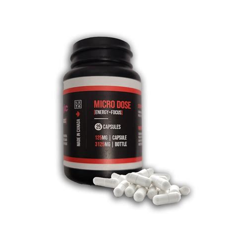 Micro Dose Energy + Focus Magic Mushroom Caps – HOT BOX
