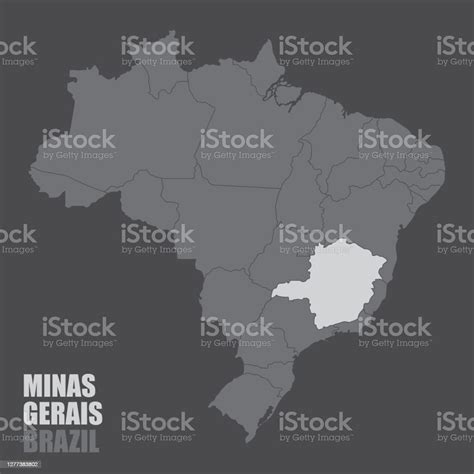 Vetores De Mapa Do Brasil Minas Gerais E Mais Imagens De Abstrato