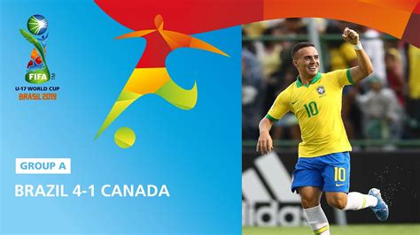 brazil v canada fifa u 17 world cup brazil 2019 match highlights youtube