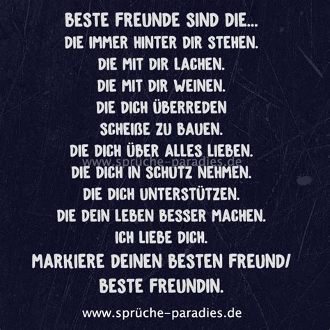 Ohne dich geht es einfach nicht. Beste Freundin Gedicht Zum Weinen - Best Trend Inspiration ...