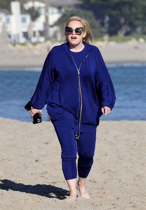 Rebel wilson has definitely become more confident as she flaunted her impressive figure to the world. Rebel Wilson on the Beach in Santa Barbara 02/21/2021 ...