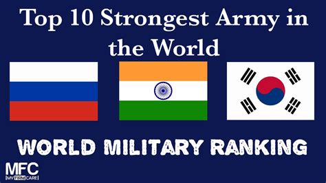 Top 10 World Strongest Army 2023 World Military Ranking