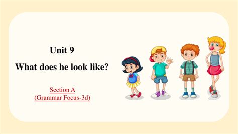 Unit 9 What Does He Look Like Section A Grammar Focus 3d课件 共24张ppt