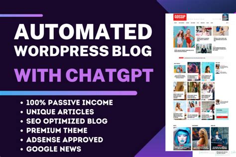 Create Automated Wordpress News Website With Open Ai And Gpt4 For 10