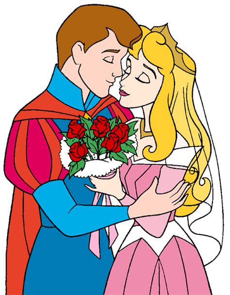 Next will be prince eric from little mermaid <3 from here on out, the princes have personalities! Aurora and Phillip Clip Art 2 | Disney Clip Art Galore