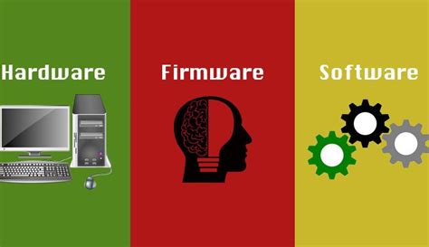 ¿cuál Es La Diferencia Entre Hardware Software Y Firmware