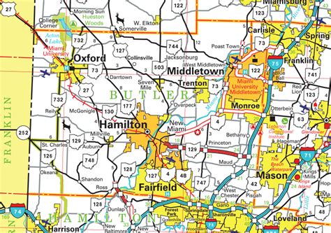 Butler County Gis Maps Zip Code Map
