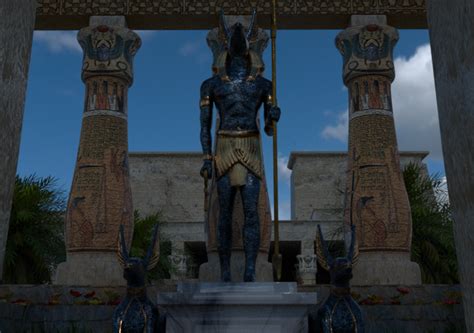 Shrine To Anubis Cgtrader