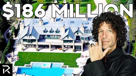 Inside All Of Howard Sterns 186 Million Homes Youtube