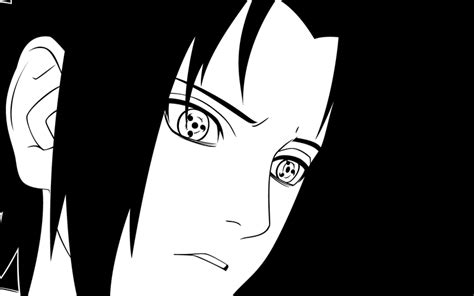 Uchiha Sasuke Naruto Shippuden Sharingan Grayscale Manga 1680x1050 Wallpaper Anime Naruto Hd