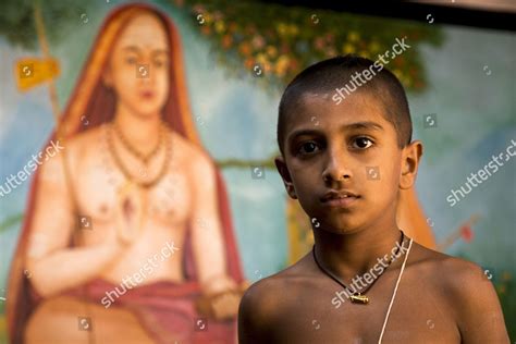 Namboothiri Brahmin Student Wears Symbolic Sacred Editorial Stock Photo
