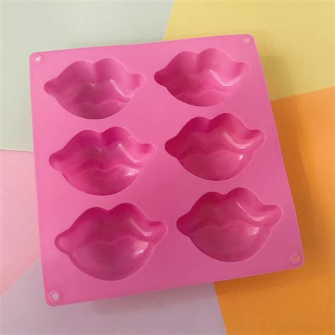 sexy lip silicone soap mold 6 cavities sexy lip soap mold etsy
