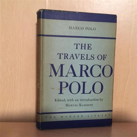 The Travels Of Marco Polo By Polo Marco Very Good Hardcover 1931