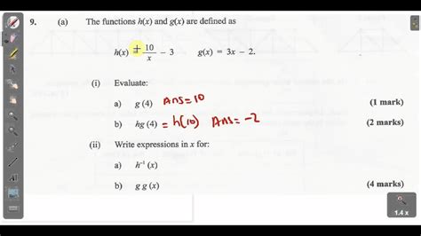 Csec Cxc Maths Past Paper 2 Question 3a May 2012 Exam Solutions