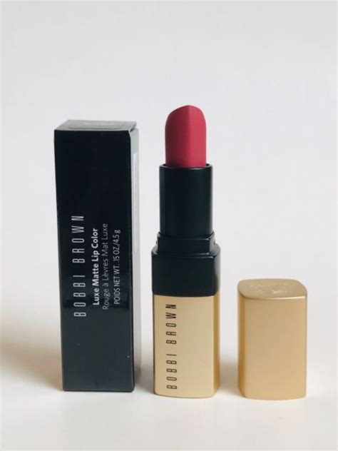 Bobbi Brown Luxe Matte Lip Color Boss Pink New In Box 015 Oz Ebay