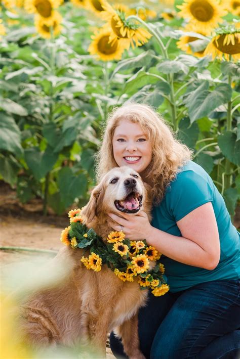 Adorable Sunflower And Dog Photos Ooltewah Tn Nelya