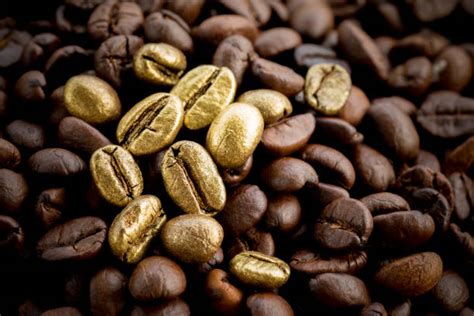 Best Golden Coffee Bean Stock Photos Pictures And Royalty Free Images