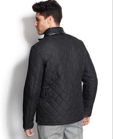 Barbour Corduroy Powell Quilted Jacket In Black For Men Save 20 Lyst
