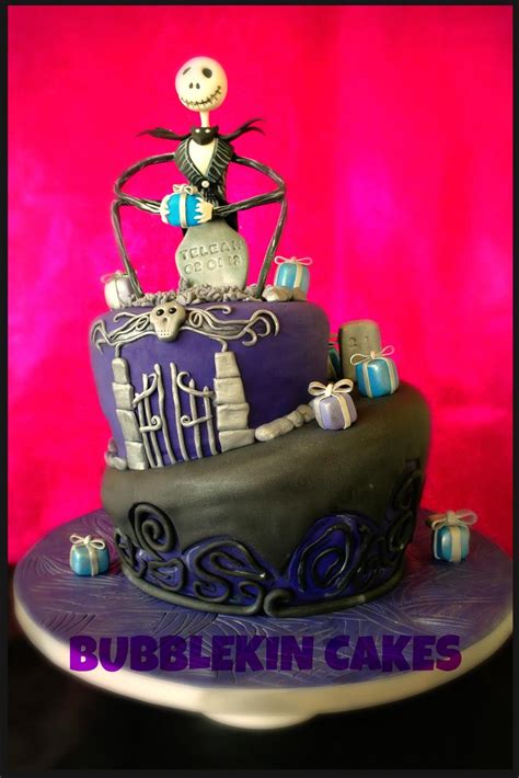 Nightmare birthday before christmas cake. My Nightmare Before Christmas cake. www.facebook.com/bubblekincakes | Cake, Nightmare before ...