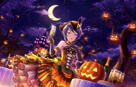 Aesthetic Anime Halloween Wallpapers Wallpaper Cave