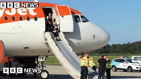 Easyjet Plane Diverted After Suspicious Conversation Bbc News