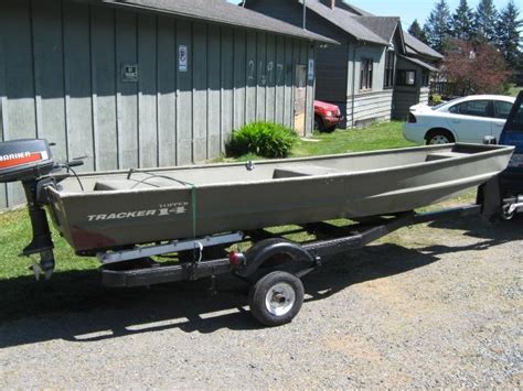 14 Ft Tracker Jon Boat Motor And Trailer Outside Nanaimo Nanaimo Mobile
