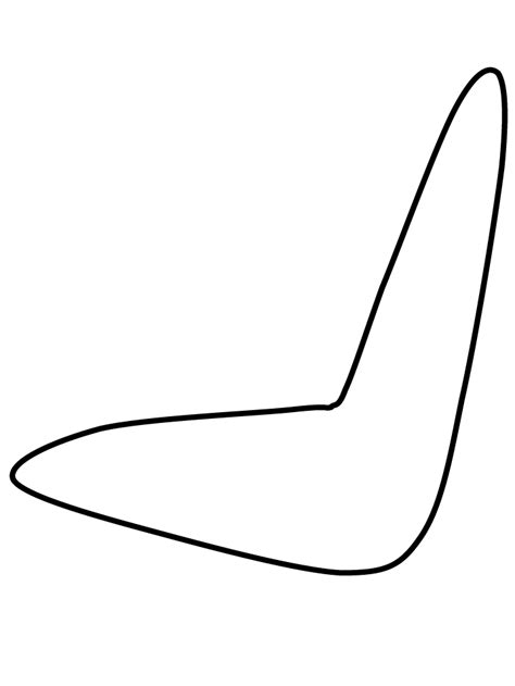 Boomerang Template Aboriginal - ClipArt Best