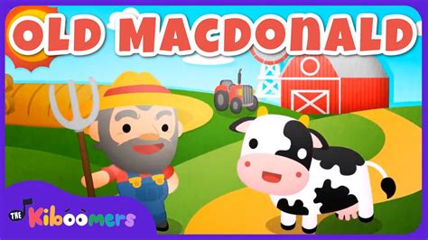 Old Macdonald Had A Farm Nursery Rhymes For Children Youtube