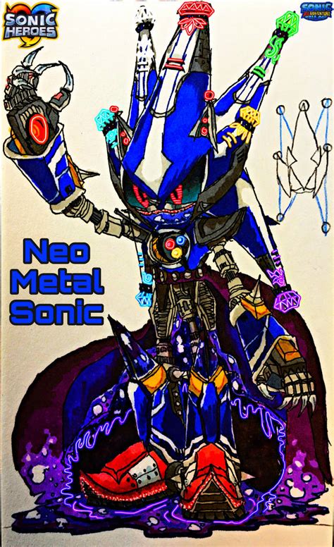 Neo Metal Sonic By Wilduda On Deviantart