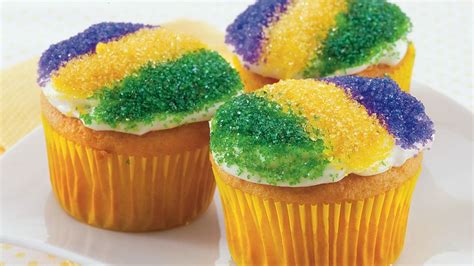 King Cake Cupcakes Recipe