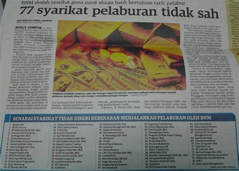 We did not find results for: Senarai 77 Syarikat Pelaburan Tiada Kelulusan BNM di Malaysia
