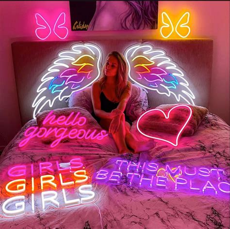 Custom Neon Sign Lights For Home Bedroom Business Sign And Etsy