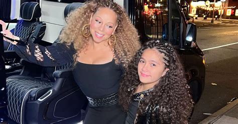 Mariah Carey Poses With Lookalike Daughter As They Don Matching