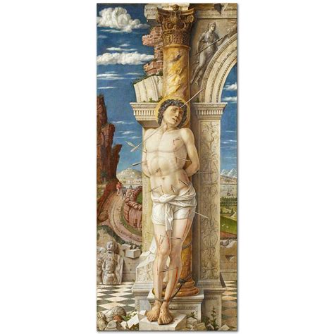 Andrea Mantegna The Martyrdom Of Saint Sebastian Art Print Canvastar